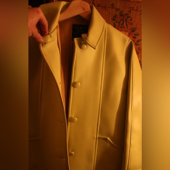 Vintage - 60s Expanded Vinyl Mod Jacket - Picture 7 of 14